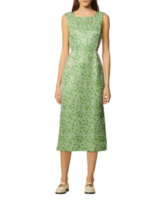 Sandro Ashley Floral Print Midi Dress | Bloomingdale's Women