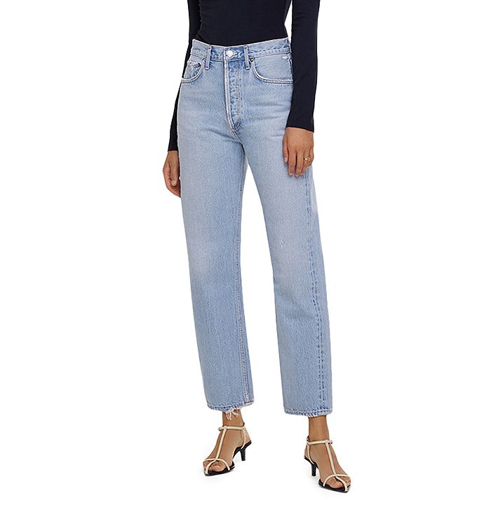 AGOLDE 90's Mid Rise Straight Leg Jeans | Bloomingdale's