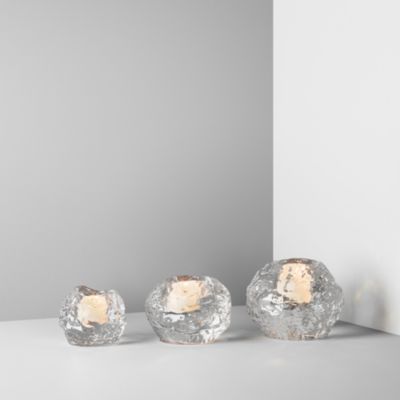 Snowball Votive Holders, Set of 3