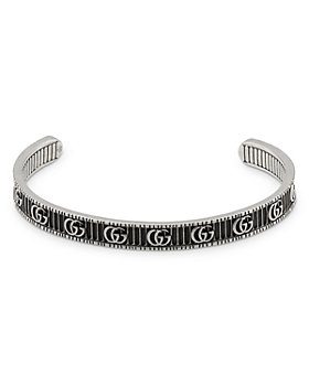 Gucci - Sterling Silver GG Marmont Cuff Bracelet