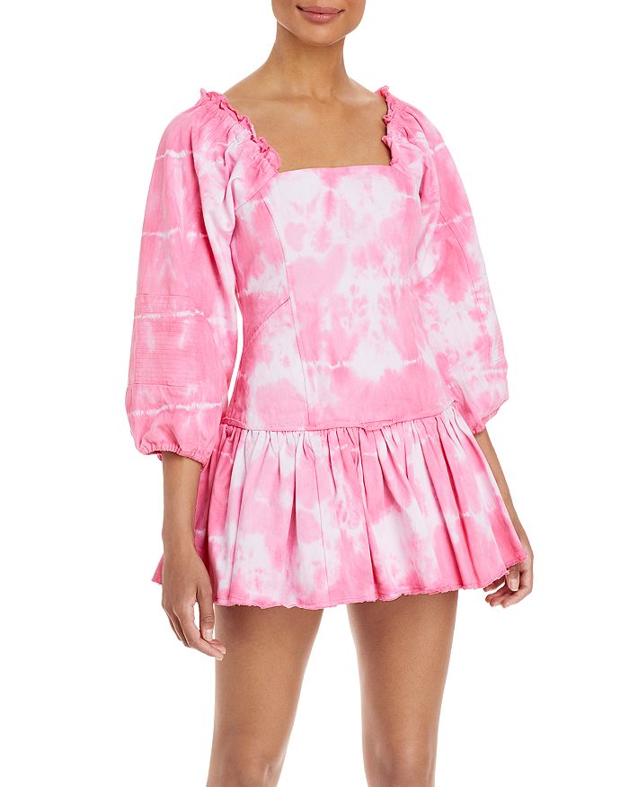 Love shack fancy tie dye dress outlet