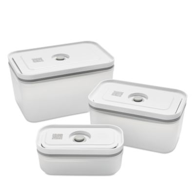 Fresh & Save Vacuum Plastic Containers, Set of 3