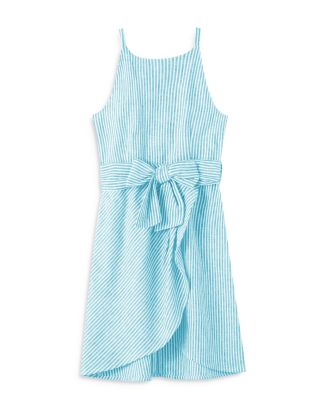 Habitual Kids Girls' Striped Wrap Dress - Big Kid | Bloomingdale's