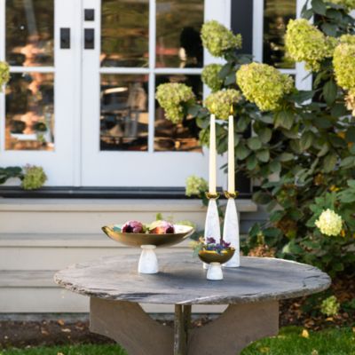 Coluna Candle Holders, Marble