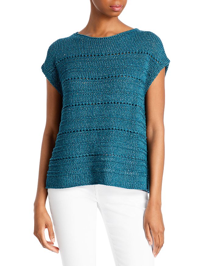 LAFAYETTE 148 Cropped cady top