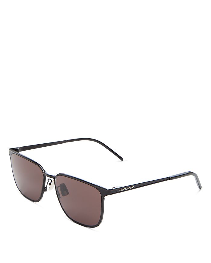Saint Laurent Men’s Square Sunglasses, 56mm | Bloomingdale's