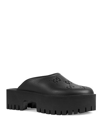 Gucci Women's Platform Clog Sandals | Bloomingdale's