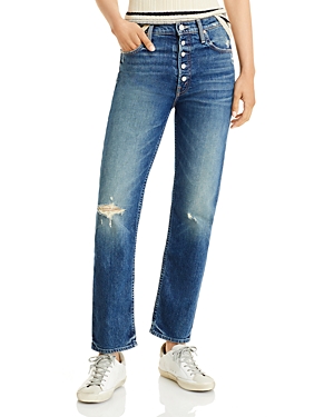 Mother The Pixie Tomcat Ankle Jeans in Born To Bite