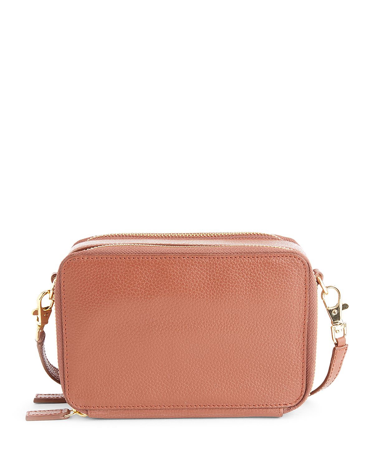 Royce New York Mini Leather Crossbody