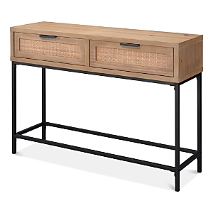 Bloomingdale's Reed Console Table In Brown