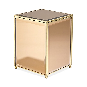 Global Views Small Beveled Mirror Box In Brass