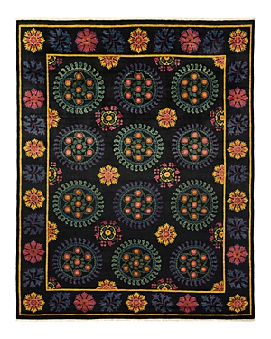 Bloomingdale's Suzani M1695 Area Rug, 9'1 X 11'4 In Black