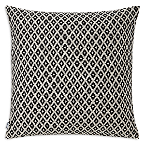 Mode Living Ombre Chequer Throw Pillow, 22 X 22 In Black/white
