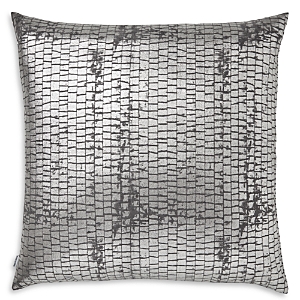 Mode Living Terra Anthracite Throw Pillow, 22 X 22 In Gray Metallic