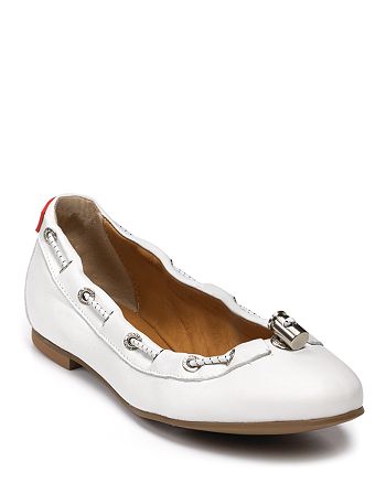 hunter ballerina flats