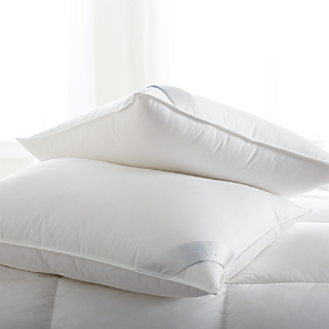 Scandia Home Bergen Medium Down-free Pillow, Queen In White