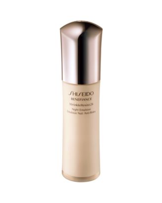 benzin flamme Krydderi Shiseido Benefiance Wrinkle Resist 24 Night Emulsion | Bloomingdale's