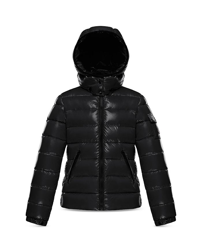 Moncler Unisex Bady Puffer Jacket - Little Kid In Black