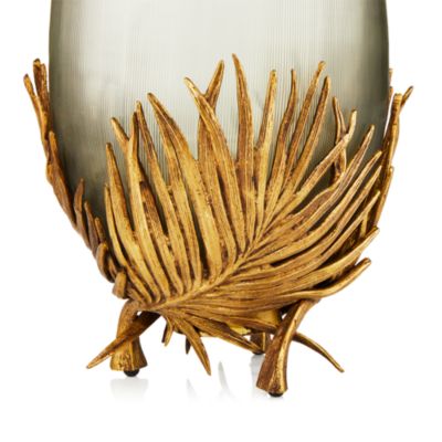 Palm Medium Glass Vase