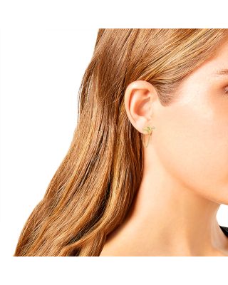 Toggle Bar Front Back Earrings