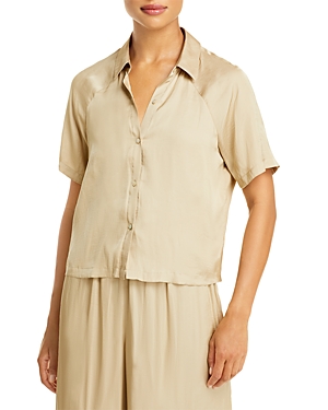 T Tahari Short-Sleeve Button-Down Shirt | Shop Your Way: Online ...