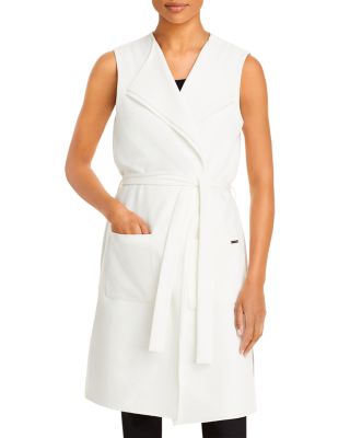 T Tahari - Open Belted Vest