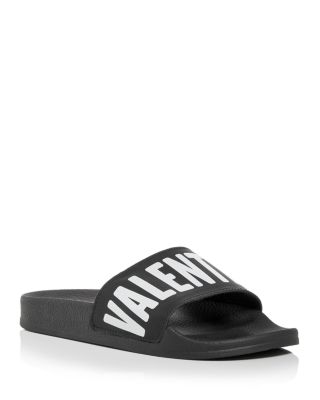 valentino gaia logo sandals