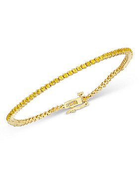 Bloomingdale's - Sapphire Tennis Bracelet in 14K Gold, White Gold or Rose Gold- 100% Exclusive