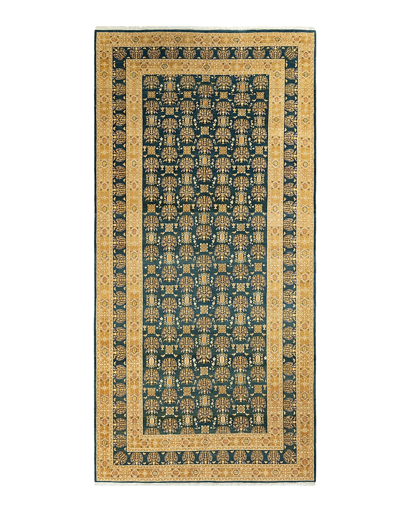 Bloomingdale's Mogul M1427 Runner Area Rug, 6'2 X 12'9 In Green