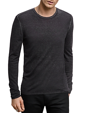 Shop John Varvatos Collection Cashmere Silk Sweater In Medium Gray