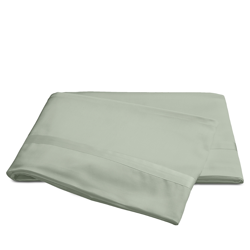 Matouk Nocturne Sateen Flat Sheet, King In Opal