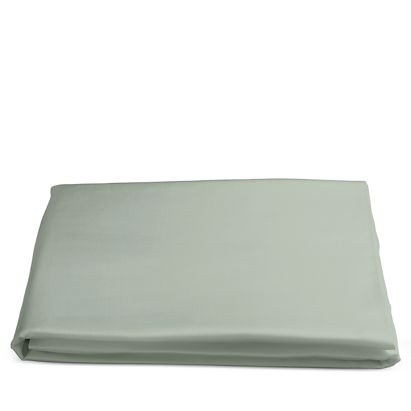 Matouk Nocturne Sateen Fitted Sheet, King In Opal