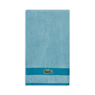 Lacoste Heritage Antimicrobial Wash Towel In Multi