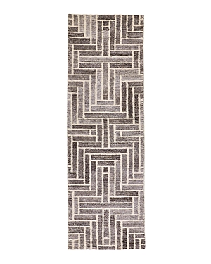 Feizy Elsa R8768 Runner Area Rug, 2'6 X 8' In Taupe