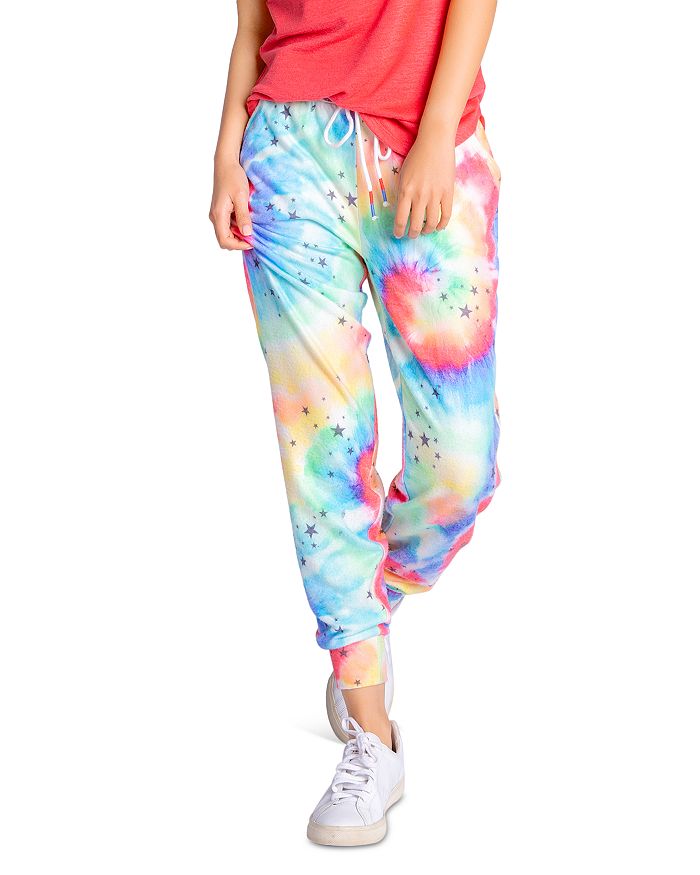 PJ Salvage Stardust Rainbow Tie Dye Jogger Pants Bloomingdale s