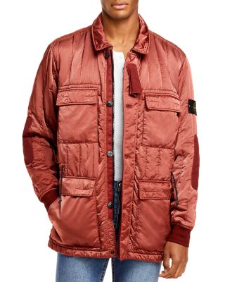 stone island jacket with collar