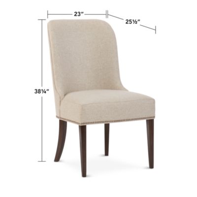 Streamline Upholstered Side Chair