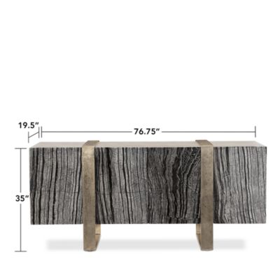 Linea Marble Entertainment Console