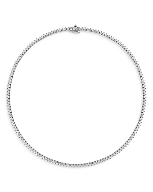 Bloomingdale's Diamond Tennis Necklace In 14k White Gold, 8.0 Ct. T.w. - 100% Exclusive