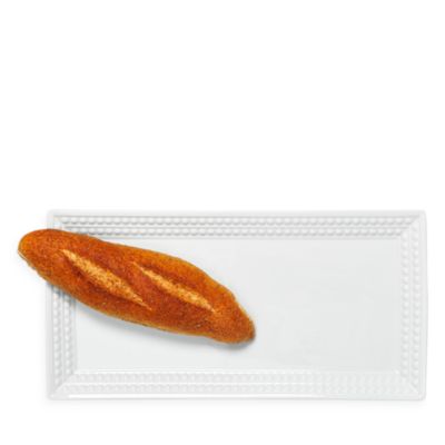 Perlee White Rectangular Platter
