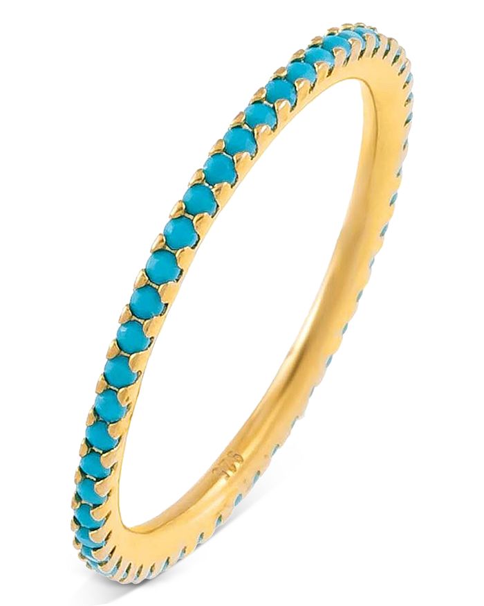 By Adina Eden Adinas Jewels Turquoise Stack Ring Bloomingdale s