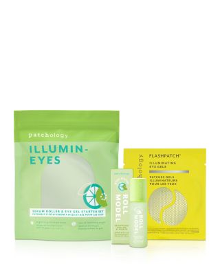Patchology - Illumin-Eyes Serum Roller & Eye Gel Starter Kit ($28 value)