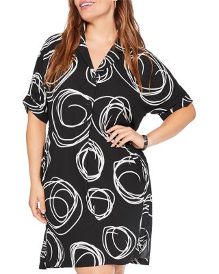 NIC and ZOE Plus - Billow Printed Dress
