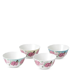 Royal Albert Miranda Kerr For  Everyday Friendship Cereal Bowl, Set Of 4 In White