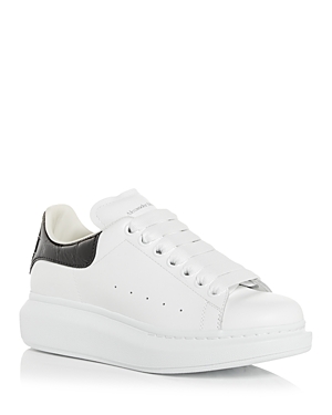 Alexander Mcqueen Alexander Mc Queen White And Black Oversized Sneakers In Neutral
