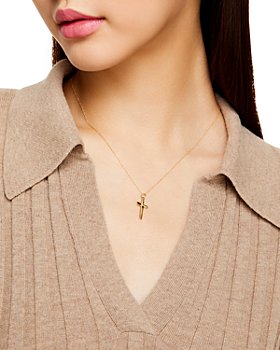 Gold Cross Necklace - Bloomingdale's