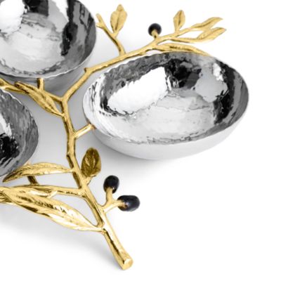 Olive Branch Triple Dish