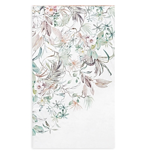 Anne De Solene Palmaria Cotton Flat Sheet, King In Multicolor