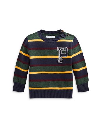 Ralph Lauren Boys' Striped Polo Sweater - Baby | Bloomingdale's