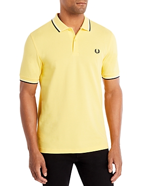 FRED PERRY TWIN TIPPED SLIM FIT POLO,M3600